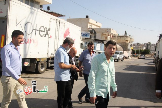 وفد فلسطيني من السلطة الفلسطينية في معايدة لرئيس بلدية كفرقاسم بحضور رؤساء مجالس من المثلث 